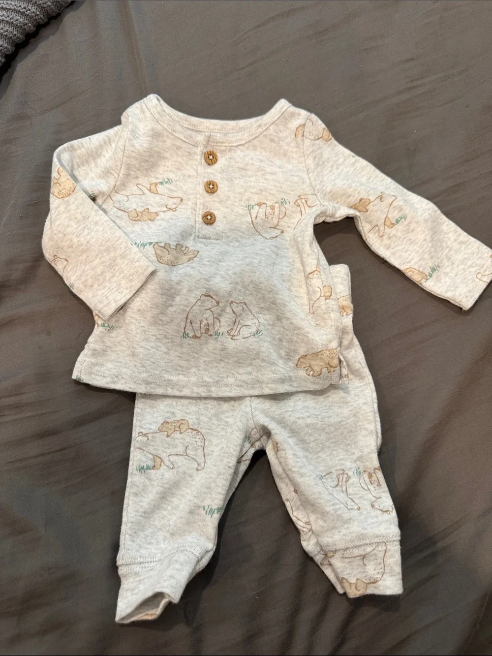 Baby boy newborn matching set